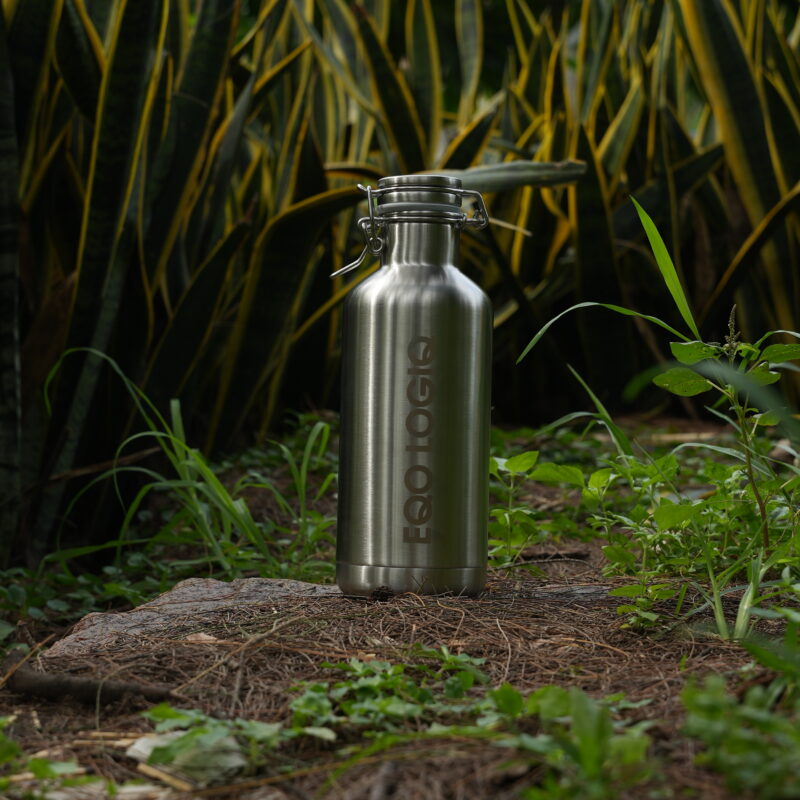 Plastic Free Steel Bottle | Double Wall | 1 Litre